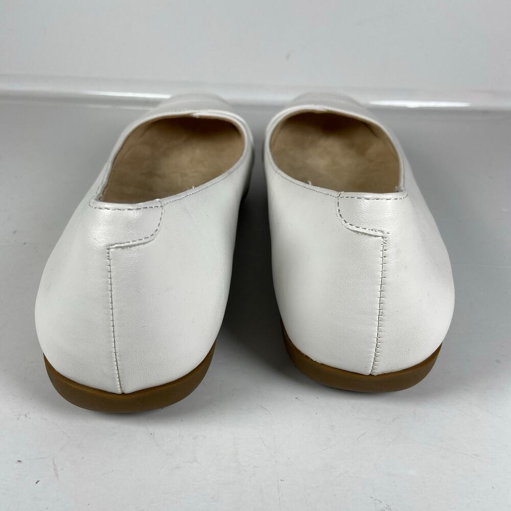 Cliffs by White Mountain Clara White Ballet Flat Womens Size 11 - Picture 4 of 8